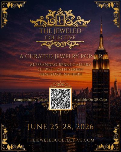 The poster for the event with all the details against an NYC backdrop.