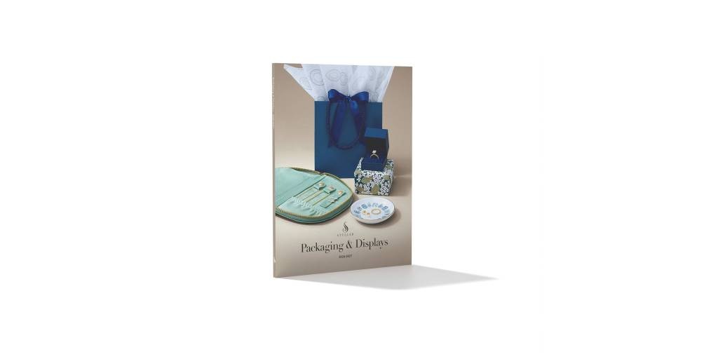 A view of the cover of the catalog against a white background.