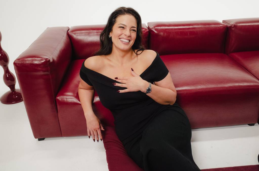 OMEGA ambassador Ashley Graham.